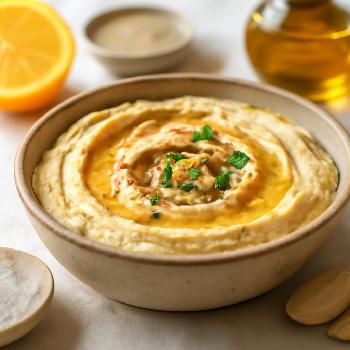 10-Minute Lemon Garlic Hummus