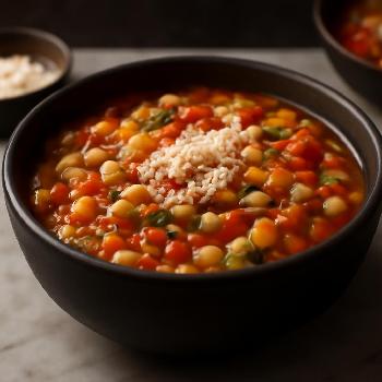 10-Minute Microwave Minestrone