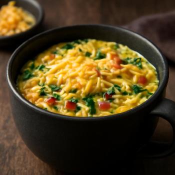 10-Minute Microwave Mug Omelet