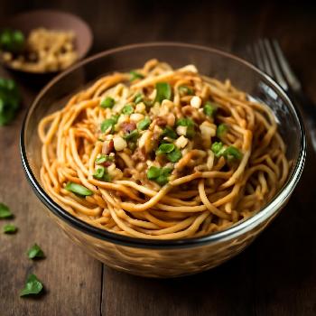 10-Minute Peanut Noodles
