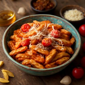 10-Minute Sun-Dried Tomato Pesto Pasta
