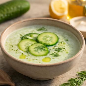 Lightning-Fast Cold Cucumber Soup