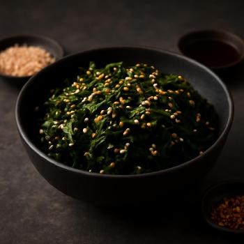 Quick Sesame Wakame Salad