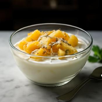 Quick Tropical Yogurt Bowl