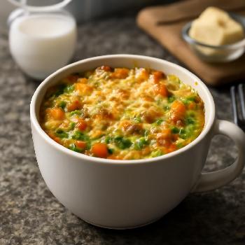 Single-Serving Mug Veggie Gratin