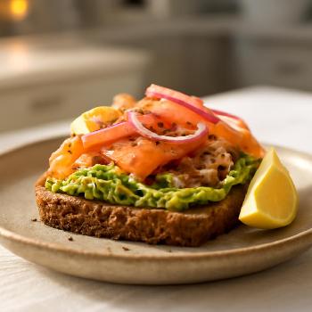 Smoked Salmon & Avocado Dream Tartine