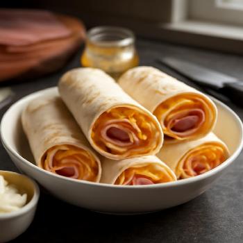 Speedy Ham and Cheese Wrap
