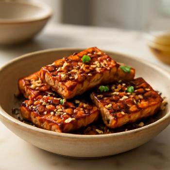 Speedy Sesame Ginger Grilled Tofu