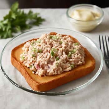 Speedy Tuna Mayo Grilled Toast