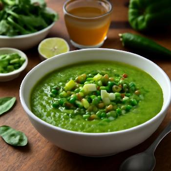 Spicy Green Detox Soup