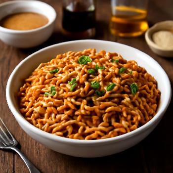 Spicy Sesame Peanut Noodles