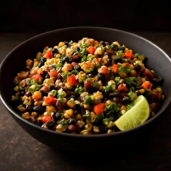 Black Bean and Corn Quinoa Salad
