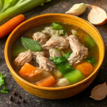 Classic Homemade Chicken Broth