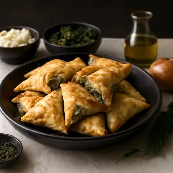 Easy Spanakopita Triangles: Bite-Sized Greek Delights