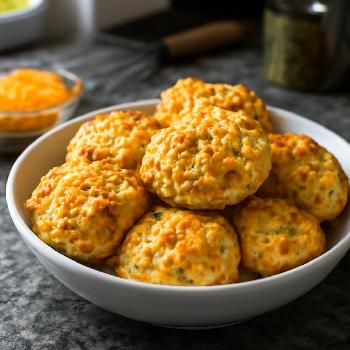 Garlic Herb Cheddar Biscuits