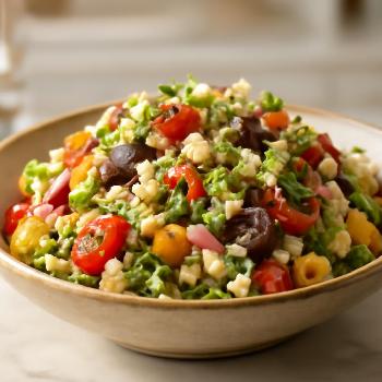 Mediterranean Barley and Vegetable Salad