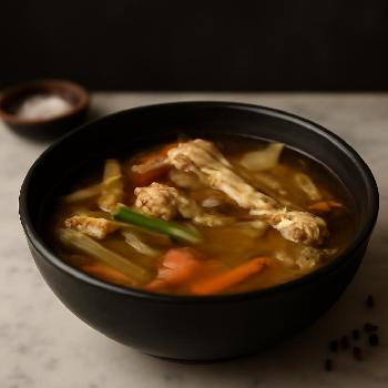 Quick & Easy Chicken Broth from Scraps