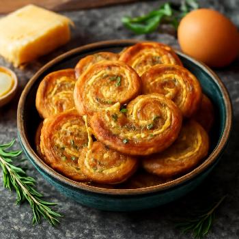 Rosemary Parmesan Palmiers