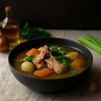 Simple & Nourishing Chicken Bone Broth