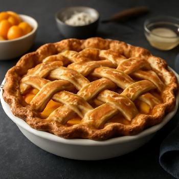 Classic Peach Pie