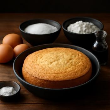 Classic Sponge Cake - Egg Power!
