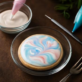Elevate Your Cookie Decorating: Wet-on-Wet and Marbling