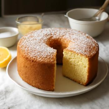 Lemon Chiffon Cake
