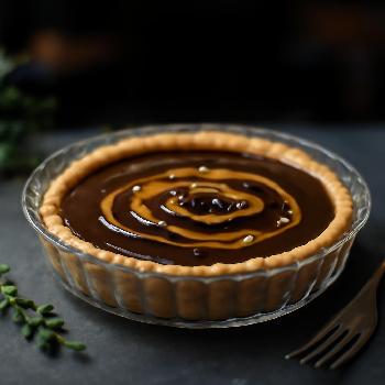 Salted Caramel Chocolate Tart