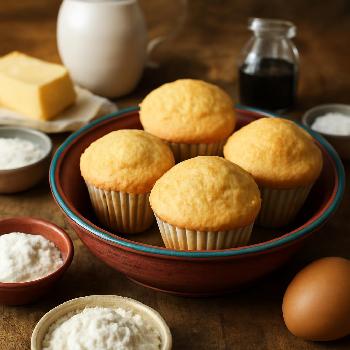 Vanilla Cupcakes with Precise Measurements