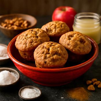 Vegan Applesauce Muffins