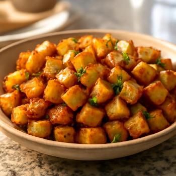 Air Fryer Crispy Breakfast Potatoes