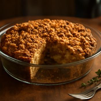 Apple Cinnamon Crumble Coffee Cake