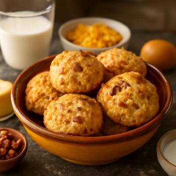 Bacon and Cheese Scones