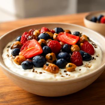 Berry Blast Greek Yogurt Bowl