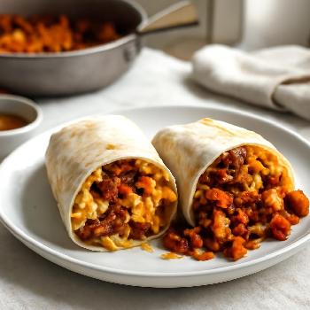 Chorizo and Egg Breakfast Burrito