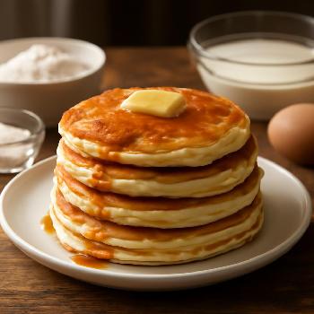 Classic Fluffy Buttermilk Pancakes