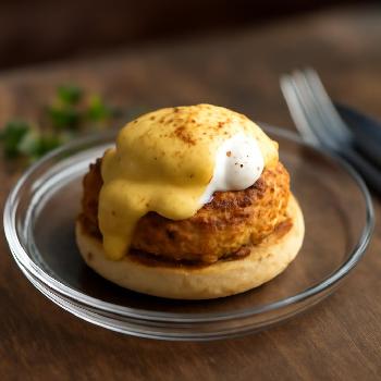 Crab Cake Eggs Benedict