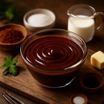 Decadent Homemade Chocolate Sauce