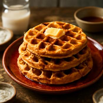 Easy Vegan Waffles