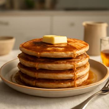Fluffy Whole Wheat Pancakes