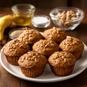 Gluten-Free Banana Nut Muffins