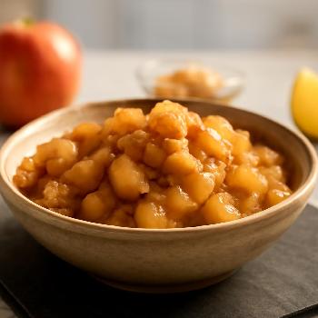 Homemade Apple Compote