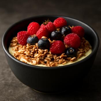Honey-Kissed Granola Parfait