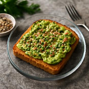 Keto Avocado Toast with Everything Bagel Seasoning