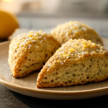 Lemon Poppy Seed Scones