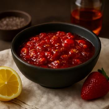 Quick Strawberry Chia Seed Jam