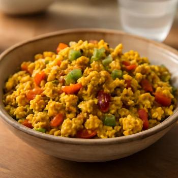 Savory Vegan Tofu Scramble