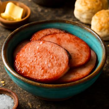Simple Pan-Fried Canadian Bacon