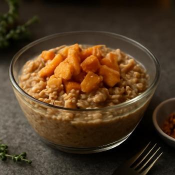 Slow Cooker Apple Cinnamon Oatmeal