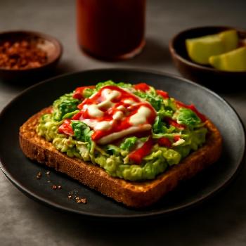 Spicy Sriracha Avocado Toast